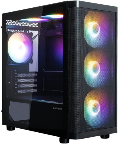 Корпус Zalman M4 SE Black with window (M4SEBLACK)