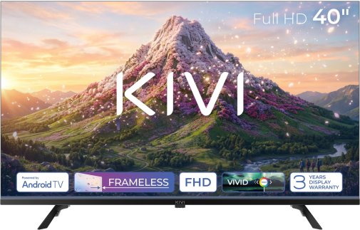 Телевізор LED Kivi 40F730QB (Android TV, Wi-Fi, 1920x1080)