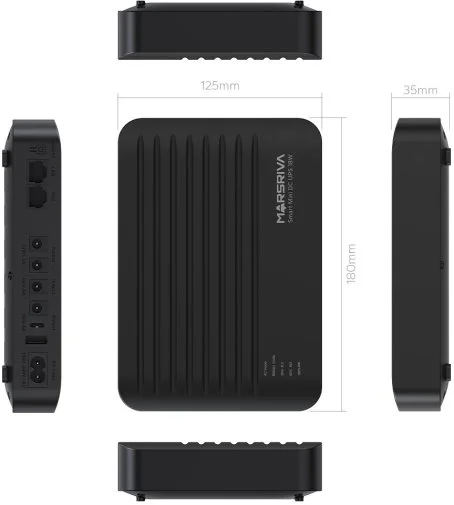 Фото: ДБЖ Marsriva KP5 Max 20000mAh Black № 8 | KTC