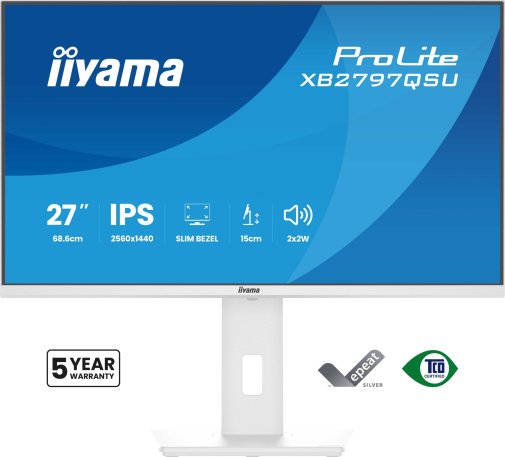 Монітор iiyama XB2797QSU-W1 White