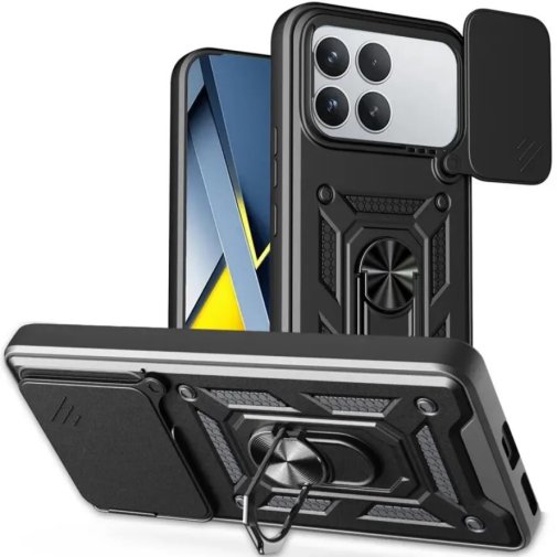 Чохол BeCover for Poco F8 Pro - Military Black (715402)