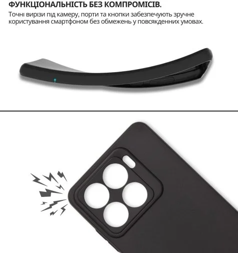 Фото: Чохол BeCover for ZTE Blade A56 - Black (714935) № 10 | KTC