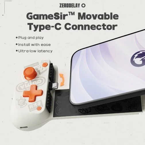 Фото: Геймпад Gamesir X5 Lite Black/Orange № 23 | KTC