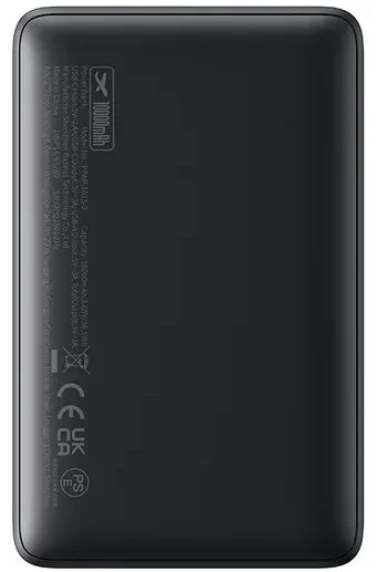 Батарея універсальна Baseus EnerFill FP11 10000mAh 15W Cosmic Black (P1008210C123-00)