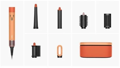 Фото: Мультистайлер Dyson Airwrap I.D. HS08 T1/T2 Ceramic apricot/Topaz (257389-01) № 11 | KTC