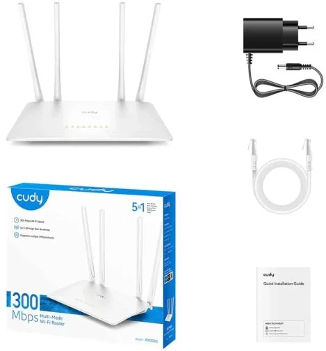 Фото: Wi-Fi Роутер Cudy WR300S № 11 | KTC