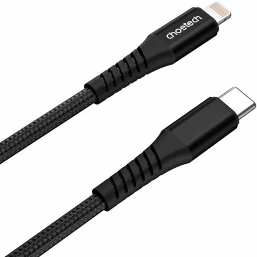 Фото: Кабель Choetech XCL-1030-BK PD 27W Type-C / Lightning 1m Black № 13 | KTC