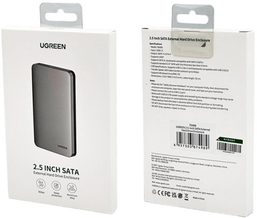 Кишеня зовнішня UGREEN CM300 (UGR-70498)