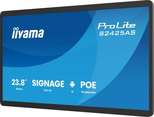 Фото: Монітор iiyama S2425AS-B1P Black - 23.8" IPS / 1920×1080 / № 8 | KTC