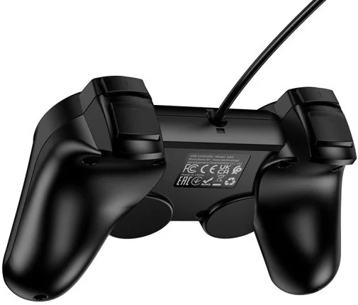 Фото: Геймпад Hoco GA3 Fast Link Wired Game Controller Black (6942007666619) № 12 | KTC