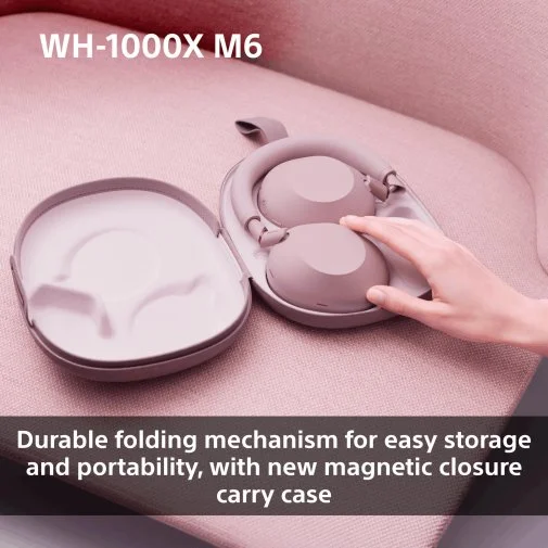 Фото: Навушники Sony WH-1000XM6 Pink (WH1000XM6P.E) № 31 | KTC