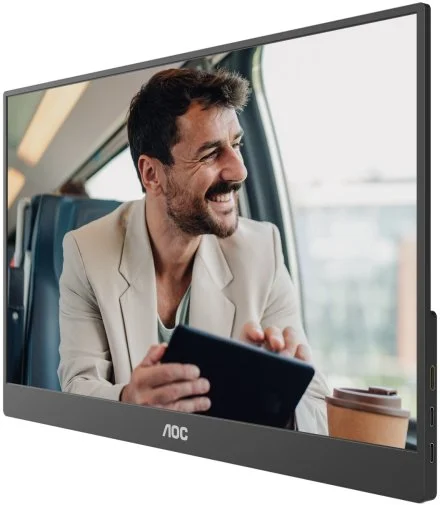 Фото: Монітор AOC 16T20E2 Black - 15.6" IPS / 1920×1080 / 60 Гц № 11 | KTC