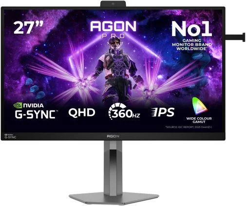Фото: Монітор AOC AG276QSG2 Black - 27" IPS / 2560×1440 / 360 Гц / Nvidia G-Sync Compatible, Adaptive Sync / Pivot / HAS № 15 | KTC