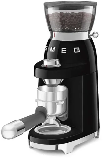 Фото: Кавомолка Smeg Style Aesthetic Black (CGF03BLEU) № 16 | KTC
