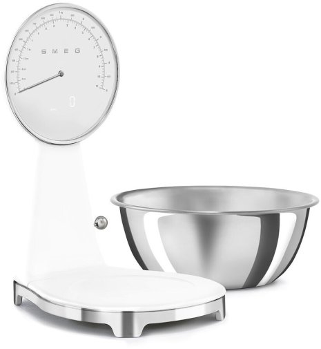 Ваги кухонні Smeg Style Aesthetic Glossy White (KSF01WHWW)