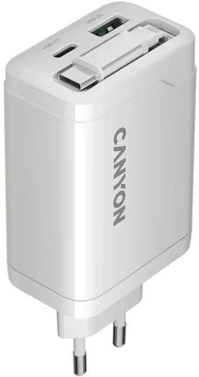 Фото: Зарядний пристрій Canyon OnCharge 65RC GaN 65W White (CNS-CURC65ACW) № 13 | KTC