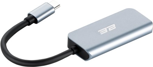 Хаб Type-C 2E W2680 USB/Type-C/HDMI, Grey