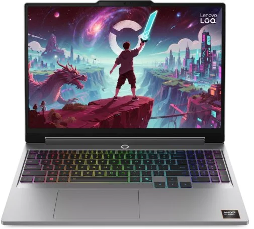 Фото: Ноутбук Lenovo LOQ 15AHP11 83TN00BDRA Luna Grey - 15.3" IPS 165 Гц / AMD Ryzen 7 / 250 / DDR5 16 ГБ / PCI-E SSD 512 ГБ / GeForce RTX 5060 № 11 | KTC