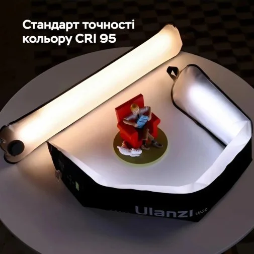 Фото: Лампа відеосвітло Ulanzi Vijim UA12 Portable Air Tube Light (L092) № 32 | KTC