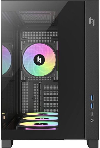 Корпус Gamemax NEX C33 Black with window (NEX C33 BK)