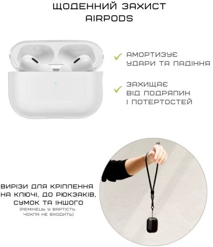 Чохол Native Union for Airpods Pro 2nd Gen - RE Clear (APPRO2-TRA)