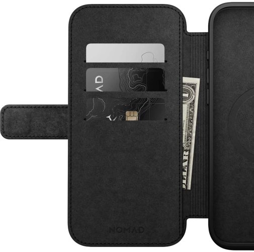 Чохол Nomad for Apple iPhone 16 Pro - Modern Leather Folio Black (NM01680185)
