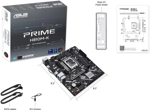 Фото: Материнська плата ASUS PRIME H810M-K № 10 | KTC