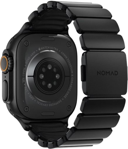 Ремінець Nomad for Apple Watch 46/49mm - Stratos Black Hardware Black (NM011154858)