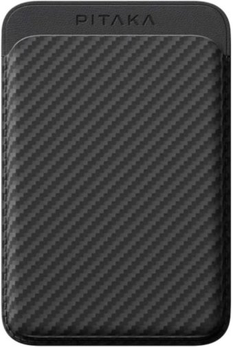 Чохол для пластикових карт Pitaka for iPhone - Magnetic Woven Black/Grey (MWW2401)