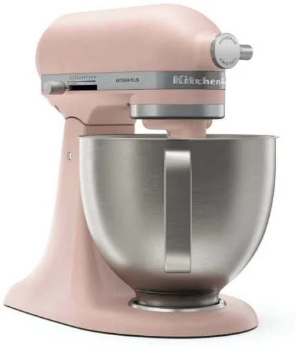 Фото: Планетарний міксер KitchenAid Artisan Plus 4.7L 5KSM50PKVE Feather Pink (5KSM50PKVEFT) № 9 | KTC