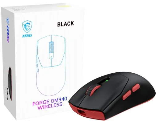 Фото: Миша MSI Forge GM340 Wireless Black (S12-4301730-HH9) № 8 | KTC