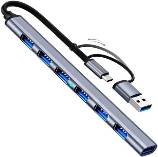 USB-хаб Dynamode 7 Ports (DM-UH-701AC)