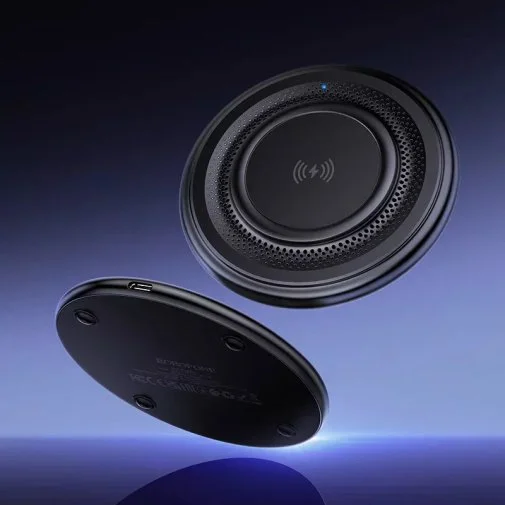 Фото: Бездротовий зарядний пристрій BOROFONE BQ40 Crown 15W Black (6941991123740) № 12 | KTC