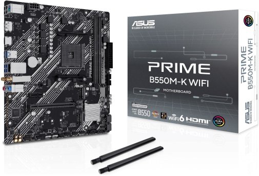 Материнська плата ASUS PRIME B550M-K WiFi