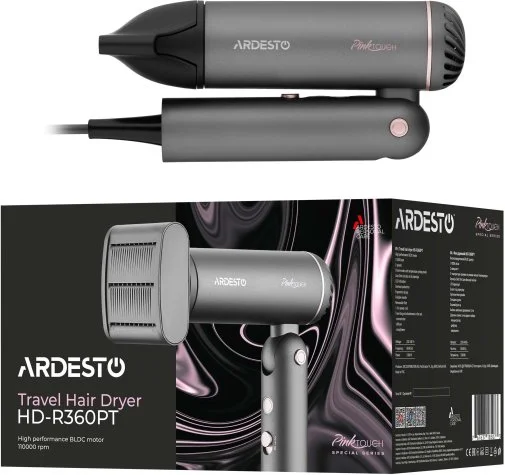 Фото: Фен Ardesto Pink Touch HD-R360PT № 14 | KTC