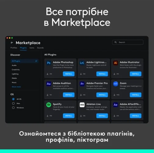 Фото: Клавіатура Logitech MX Creative Console Pale Grey (920-012932) № 25 | KTC
