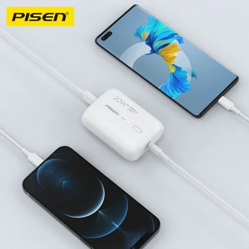 Фото: Батарея універсальна Pisen Power Tiny 10000mAh 20W Black (TS-D304_Black) № 11 | KTC