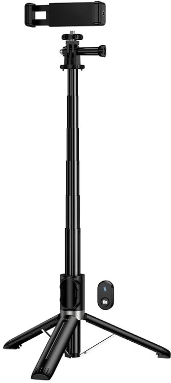 Фото: Штатив Hoco K101 Prestigio Multifunctional Tripod Black (6942007673952) № 10 | KTC