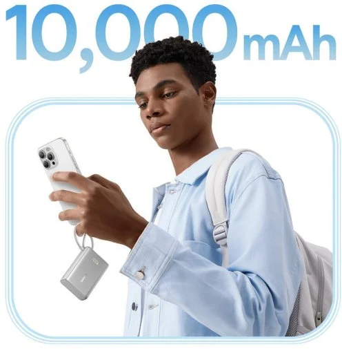 Фото: Батарея універсальна Baseus PicoGo 10000mAh 45W Galaxy Natural Titanium (P10076803853-00) № 9 | KTC