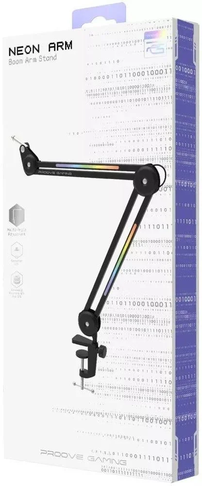 Фото: Пантограф Proove Gaming Neon Arm Black (PMNR00110001) № 20 | KTC