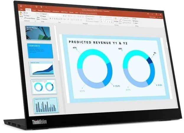 Фото: Монітор Lenovo ThinkVision M14d Raven Black (63AAUAT6WL) - 14" IPS / 2240x1400 / 60 Гц № 11 | KTC