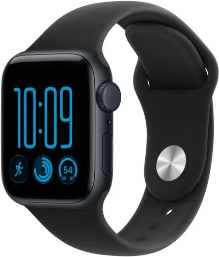 Фото: Ремінець Apple for Apple Watch 40mm - Sport Band Black - M/L (MJUN4) № 4 | KTC