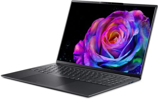 Фото: Ноутбук Acer Swift Go 16 AI SFG16-I71-90YY NX.JWNEU.003 Grey - 16" OLED 60 Гц / Intel Core Ultra 9 / 386H / DDR5 16 ГБ / PCI-E SSD 512 ГБ / Intel Graphics № 13 | KTC
