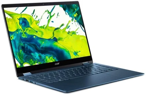 Фото: Ноутбук Acer Swift Spin 14 AI SFSP14-Q51T-X9D1 NX.W0KEU.002 Blue - 14" IPS 120 Гц / Snapdragon X2 Elite / X2E-78-100 / DDR5 16 ГБ / PCI-E SSD 512 ГБ / Adreno GPU № 11 | KTC