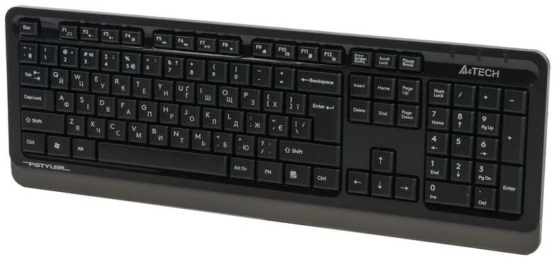 Фото: Клавіатура A4tech Fstyler FGK10 Wireless Grey (FGK10 (Grey)) № 11 | KTC