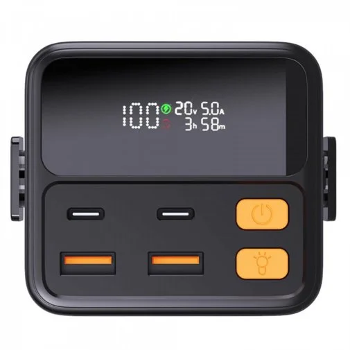 Фото: Батарея універсальна Aspiring Vigor 50 50000mAh 100W Black (VTR-PB-V50) № 9 | KTC