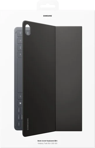 Фото: Чохол-клавіатура Samsung Tab S12 Plus - Book Cover Keyboard Slim Black (EF-DX840BBEGUA) № 25 | KTC