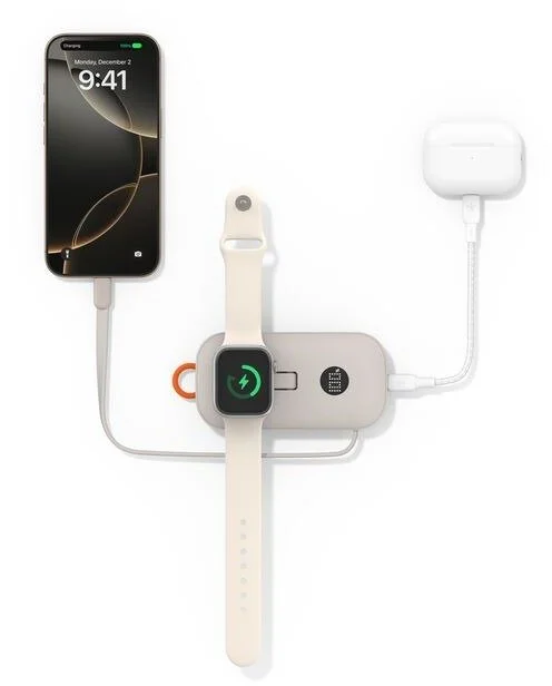 Фото: Батарея універсальна Belkin BoostCharge Pro 10000mAh 45W with Apple Watch Charger (BPD012HQSA) № 11 | KTC