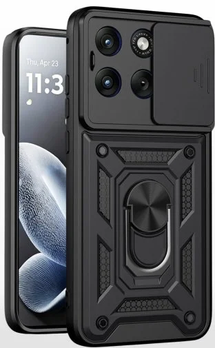 Фото: Чохол BeCover for Motorola Edge 70 Fusion - Military Black (716254) № 7 | KTC