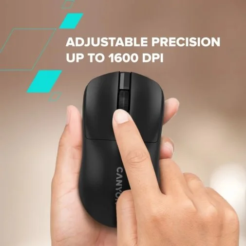 Фото: Миша Canyon OnClick 06 Wireless Black (CNE-CMSW06B) № 29 | KTC